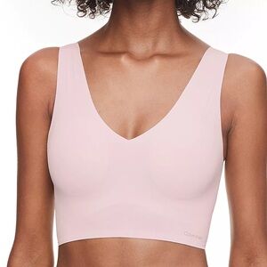 NWT Calvin Klein Invisibles Lightly Lined V-Neck Bralette